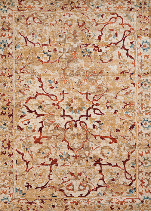 United Weavers Bridges Beige 53 X 72 Area Rug 809014308450 806-108653 Image 0