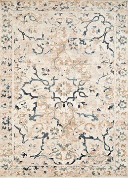 United Weavers Bridges Beige Rectangle 5x7 ft olefin Carpet 108658