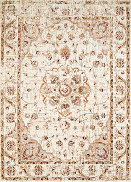 United Weavers Bridges Beige 5'3" X 7'2" Area Rug 809014308658 806-108673