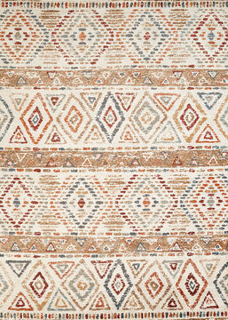 United Weavers Bridges Multicolor Runner 1'10" X 7'2" Area Rug 809014308795 806-108687