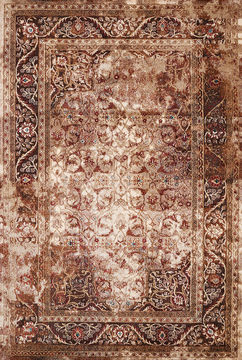 United Weavers Jules Brown Rectangle 3x4 ft olefin Carpet 108693