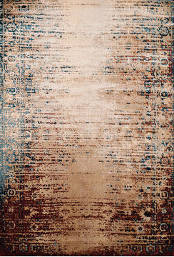 United Weavers Jules Red Rectangle 5x7 ft olefin Carpet 108704