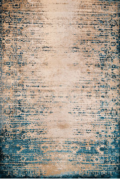 United Weavers Jules Blue Rectangle 2x3 ft olefin Carpet 108706