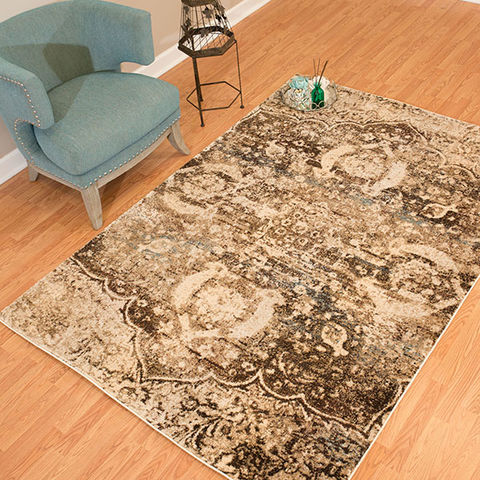 United Weavers Jules Brown 110 X 30 Area Rug 809014305848 806-108716 Image 4