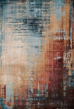 United Weavers Jules Multicolor Rectangle 3x4 ft olefin Carpet 108723