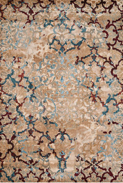 United Weavers Jules Beige Rectangle 5x7 ft olefin Carpet 108739
