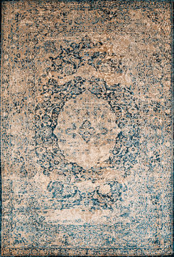 United Weavers Jules Blue Rectangle 2x3 ft olefin Carpet 108746