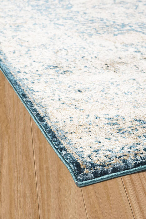 United Weavers Jules Blue Runner 110 X 72 Area Rug 809014308108 806-108747 Image 1