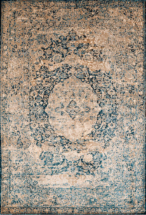 United Weavers Jules Blue Runner 110 X 72 Area Rug 809014308108 806-108747 Image 0