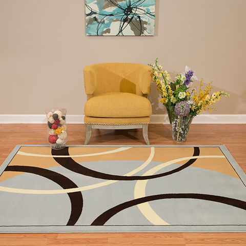 United Weavers Cafe Blue 110 X 30 Area Rug 809014308986 806-108755 Image 3