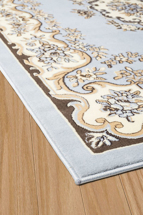 United Weavers Cafe Blue Runner 111 X 72 Area Rug 809014310118 806-108890 Image 1