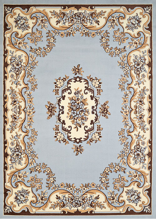 United Weavers Cafe Blue Runner 111 X 72 Area Rug 809014310118 806-108890 Image 0