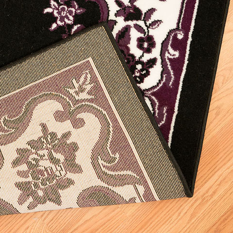 United Weavers Cafe Black Runner 111 X 72 Area Rug 809014310156 806-108894 Image 2