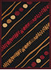 United Weavers Cafe Black Runner 111 X 72 Area Rug 809014310279 806-108906 Thumb 0