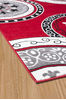 United Weavers Cafe Red Runner 111 X 72 Area Rug 809014310439 806-108922 Thumb 1