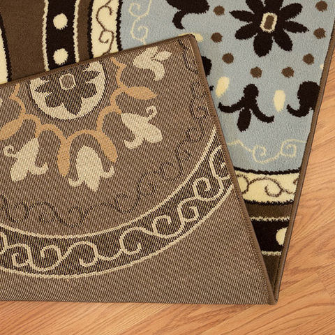 United Weavers Cafe Brown Runner 111 X 72 Area Rug 809014310477 806-108926 Image 2