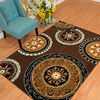 United Weavers Cafe Brown Runner 111 X 72 Area Rug 809014310514 806-108930 Thumb 4