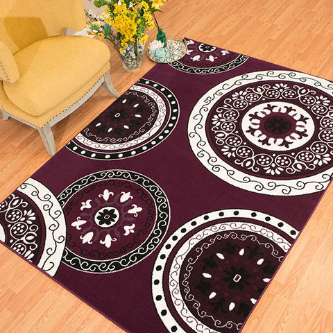 United Weavers Cafe Purple Runner 111 X 72 Area Rug 809014310637 806-108944 Image 4