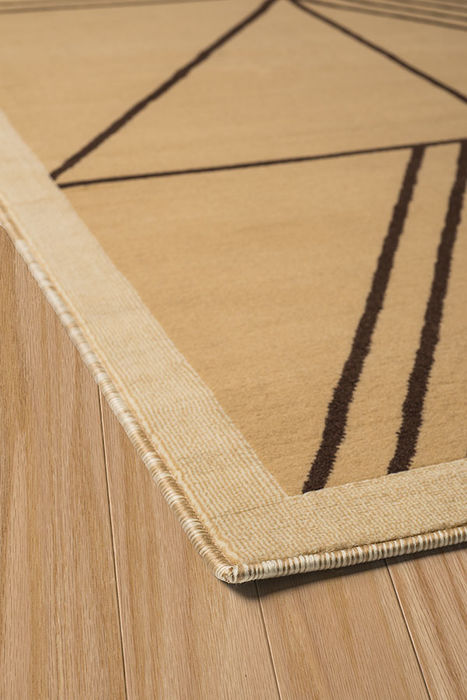 United Weavers Cafe Beige Runner 111 X 72 Area Rug 809014310675 806-108948 Image 1