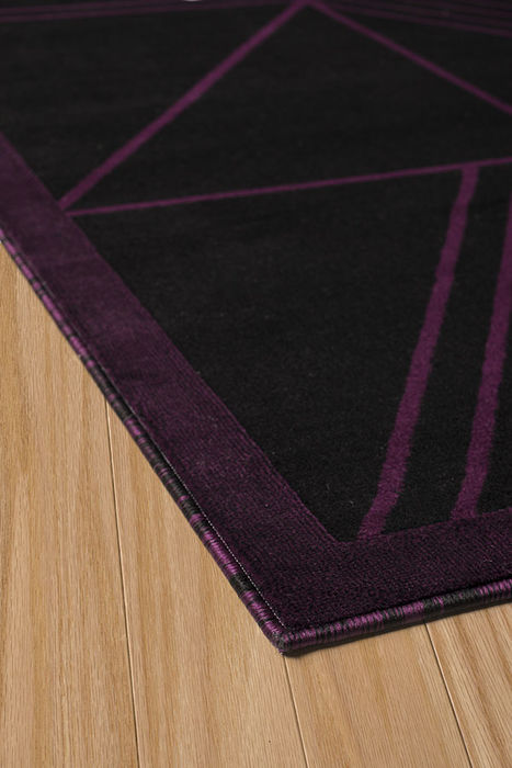 United Weavers Cafe Purple 53 X 72 Area Rug 809014310880 806-108973 Image 1