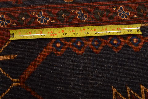 Kazak Brown Hand Knotted 69 X 94  Area Rug 134-108979 Image 11