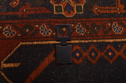 Kazak Brown Hand Knotted 69 X 94  Area Rug 134-108979 Image 12