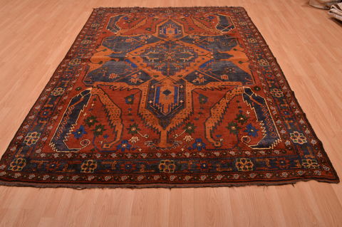 Kazak Brown Hand Knotted 69 X 94  Area Rug 134-108979 Image 16