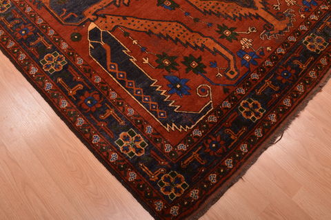 Kazak Brown Hand Knotted 69 X 94  Area Rug 134-108979 Image 1