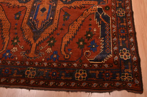 Kazak Brown Hand Knotted 69 X 94  Area Rug 134-108979 Image 2