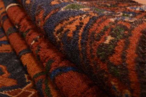 Kazak Brown Hand Knotted 69 X 94  Area Rug 134-108979 Image 7