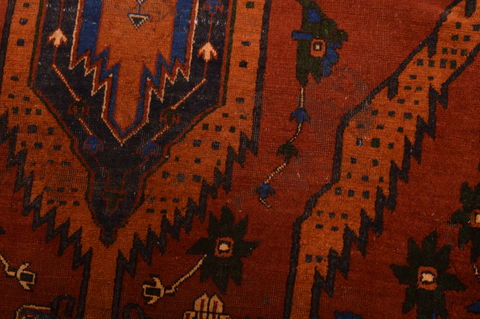 Kazak Brown Hand Knotted 69 X 94  Area Rug 134-108979 Image 9