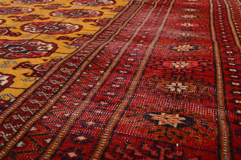 Bokhara Red Hand Knotted 61 X 91 Area Rug 134-108982 Image 10