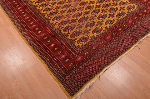 Bokhara Red Hand Knotted 61 X 91 Area Rug 134-108982 Image 13