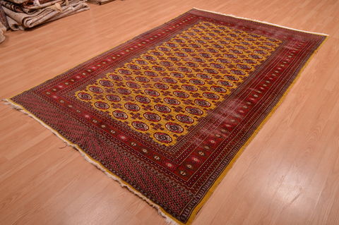 Bokhara Red Hand Knotted 61 X 91 Area Rug 134-108982 Image 2