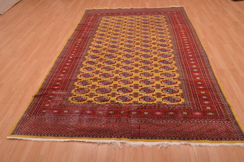 Bokhara Red Hand Knotted 61 X 91 Area Rug 134-108982 Image 4