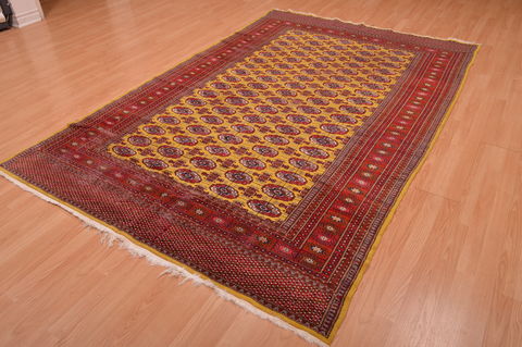 Bokhara Red Hand Knotted 61 X 91 Area Rug 134-108982 Image 5