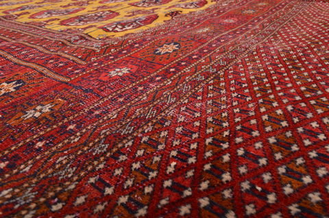 Bokhara Red Hand Knotted 61 X 91 Area Rug 134-108982 Image 8