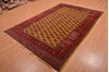 Bokhara Red Hand Knotted 61 X 91  Area Rug 134-108982 Thumb 2