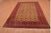 Bokhara Red Hand Knotted 61 X 91  Area Rug 134-108982 Thumb 4
