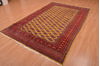Bokhara Red Hand Knotted 61 X 91  Area Rug 134-108982 Thumb 5