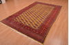 Bokhara Red Hand Knotted 61 X 91 Area Rug 134-108982 Thumb 5