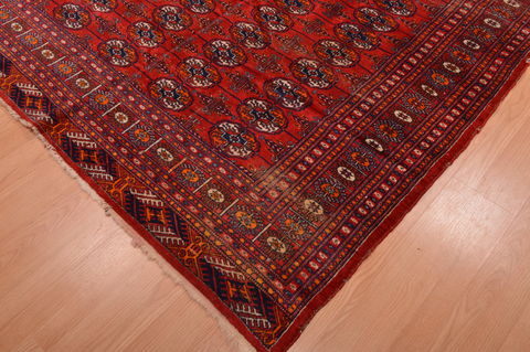 Bokhara Red Hand Knotted 62 X 811 Area Rug 134-108983 Image 10
