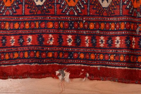 Bokhara Red Hand Knotted 62 X 811 Area Rug 134-108983 Image 14