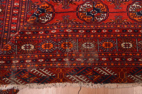 Bokhara Red Hand Knotted 62 X 811 Area Rug 134-108983 Image 16