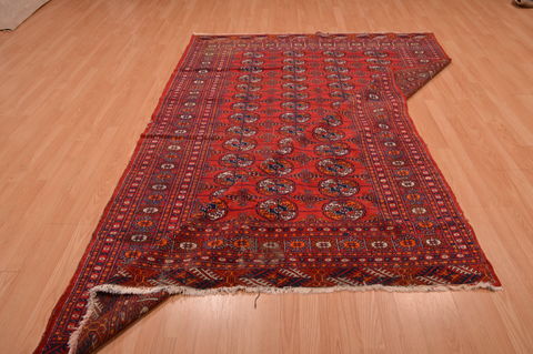Bokhara Red Hand Knotted 62 X 811 Area Rug 134-108983 Image 17