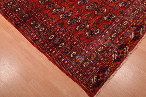 Bokhara Red Hand Knotted 62 X 811 Area Rug 134-108983 Image 9