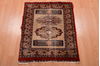Mashad Brown Hand Knotted 21 X 28 Area Rug 134-108984 Thumb 1