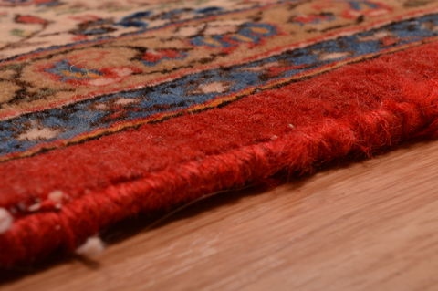 Yazd Green Hand Knotted 82 X 114 Area Rug 134-108985 Image 12