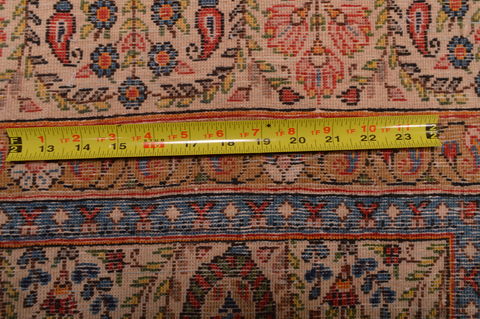 Yazd Green Hand Knotted 82 X 114 Area Rug 134-108985 Image 15