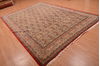Yazd Green Hand Knotted 82 X 114  Area Rug 134-108985 Thumb 3